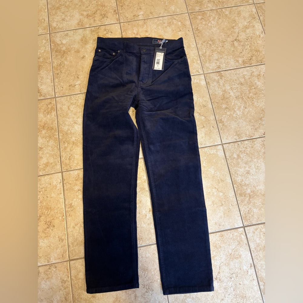 Brand New Vineyard Vines Corduroys Boys Size 16